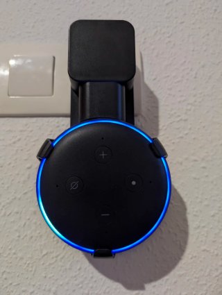 Echo Dot 3ª Gen + Soporte - Altavoz Alexa - Negro