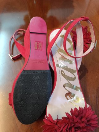 Sandalias Cuplé Rojas