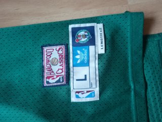 Camiseta Boston Celtics verde Larry Bird Talla L
