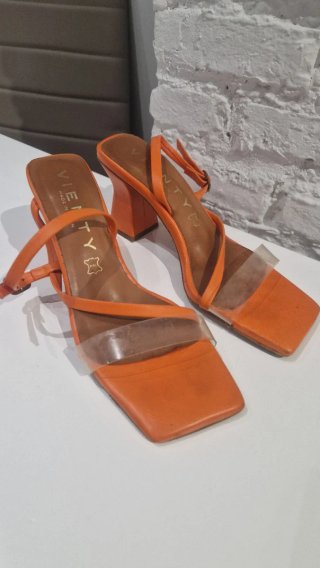 Sandalias Vienty Naranja Talla 38