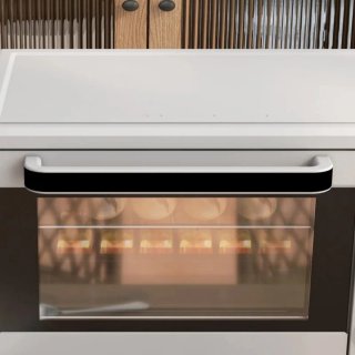 Mini horno eléctrico blanco