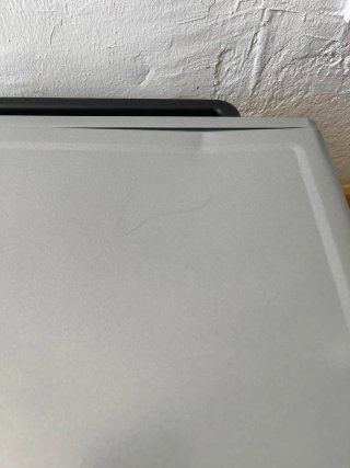 Mini horno eléctrico blanco