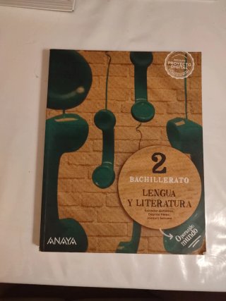Lengua y literatura, 2 Bachillerato, Operación ...