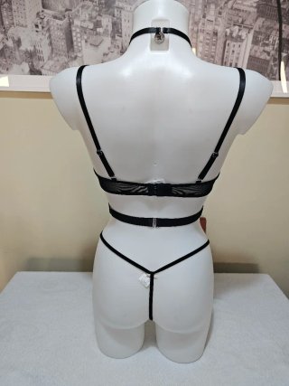 Conjunto Lencería Sexy 5 Piezas Negro