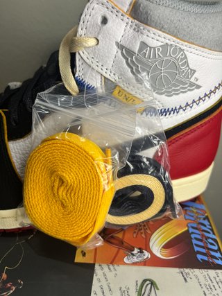 Air Jordan 1 High x Union L.A. Black Toe 43