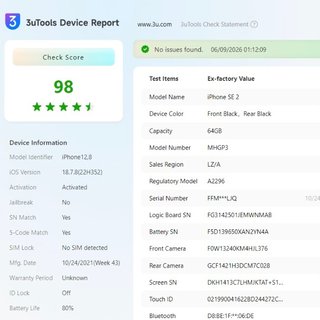 LIQUIDACIÓN | iPhone SE (2020) 64 GB Negro