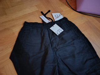Pantalones cargo negros