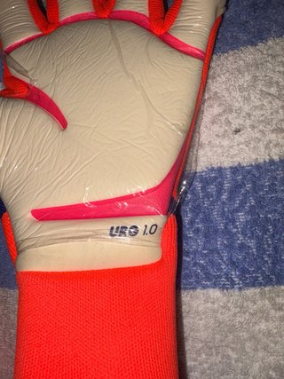 Guantes Portero Adidas Predator Azul Naranja