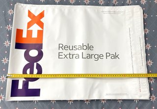 Set 10 Buste FedEx Extra Large Riutilizzabili