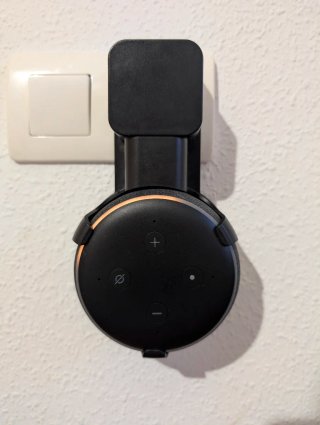 Echo Dot 3ª Gen + Soporte - Altavoz Alexa - Negro