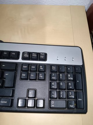 Teclado PC HP Retro