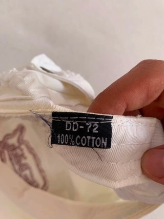 Gorra Militar Von Dutch Blanca Vintage Militar