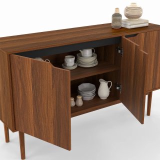 Aparador vintage 140cm 3 puertas