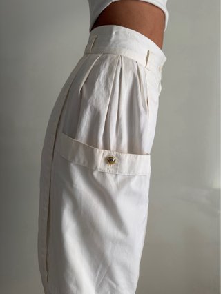 Raro pantalone bianco Versace d'archivio