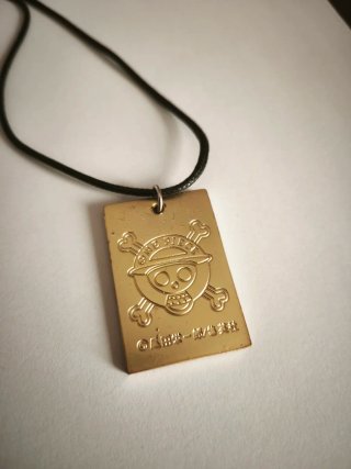 Collar Wanted Monkey D. Luffy