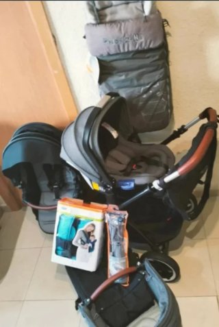 Carrito Bebé Todoterreno Jane Crosslight 3 Piezas