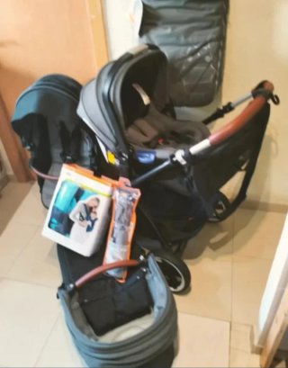 Carrito Bebé Todoterreno Jane Crosslight 3 Piezas