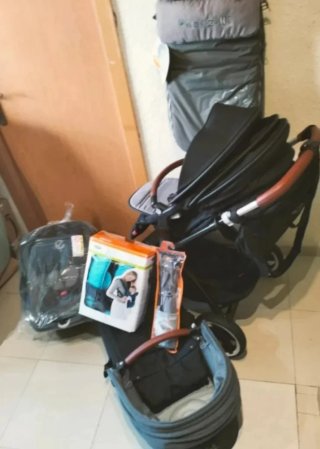 Carrito Bebé Todoterreno Jane Crosslight 3 Piezas