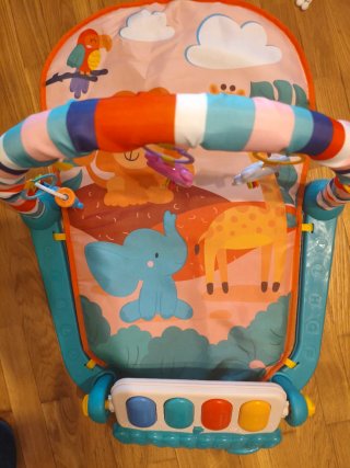 Alfombra de juegos interactiva para bebés