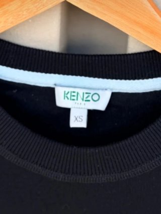 Sudadera Kenzo Tigre Talla XS Negra Multicolor
