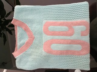 Camiseta XL Turquesa y Rosa Nueva