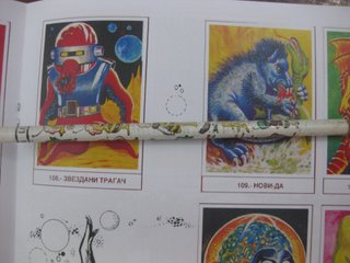 ALBUM CROMOS RARISIMO MONSTRUOS.LEER DESCRIPCION