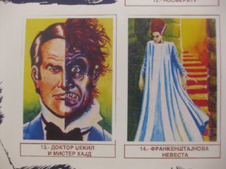 ALBUM CROMOS RARISIMO MONSTRUOS.LEER DESCRIPCION