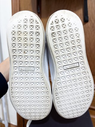 Puma Basket Platform Bianche Donna - taglia 38.5