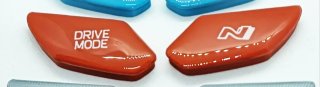 Cubiertas Botones Rojos Hyundai i30 N