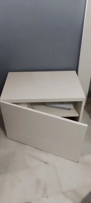 Dormitorio juvenil 90cm: canapé, cabecero y mesita