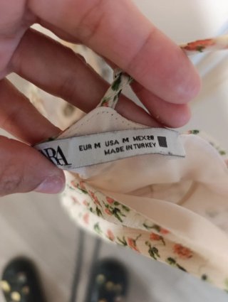 Vestido floral tirantes