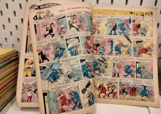 Tebeo Olé! de Mortadelo y Filemón con Pepe Gotera
