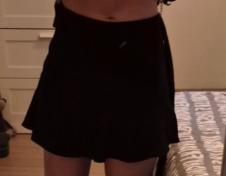 Falda Zara Negra Nueva