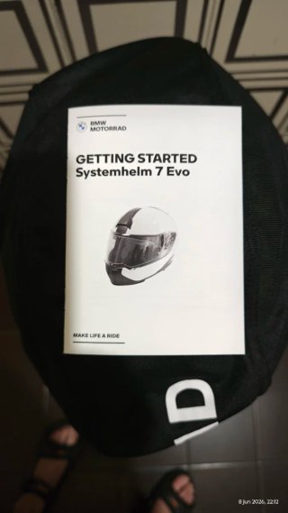 Casco Moto BMW HELM SYSTEM 7 EVO CARBON ECE.