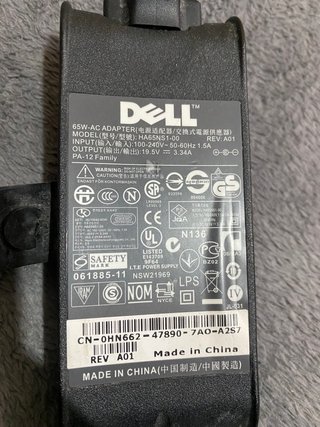Cargador Dell 65W LA65NS0-00