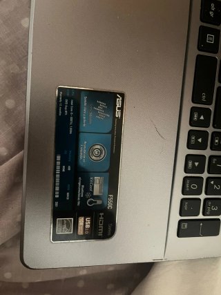 Portátil Asus Táctil Negro