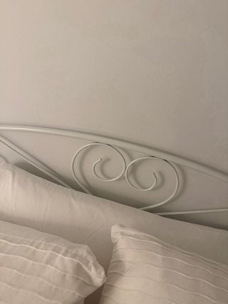Cama forjada 90cm - Blanco