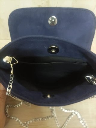 Zapatos y Bolso José Illana Azul/Rosa