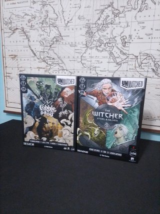 Pack Unmatched: Cobble & Fog y The Witcher+ fundas