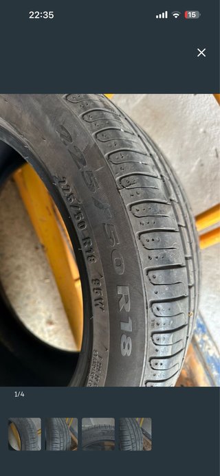 Pareja 2  Pirelli 225/50 R18 95W