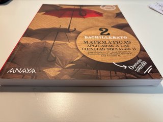 Matemáticas aplicadas a las Ciencias Sociales I...