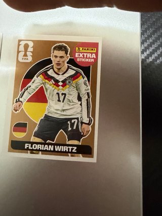 Cromos Panini Extra Sticker Mohamed Salah y Floria