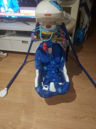 Columpio Bebé Fisher Price Azul
