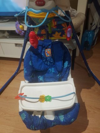 Columpio Bebé Fisher Price Azul