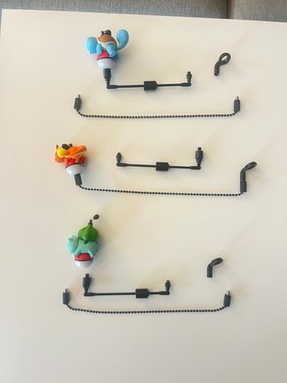 Péndulos Carpfishing Pokémon Pikachu Bulbasaur