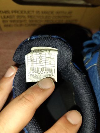 Botas de trekking Quechua niño azul/naranja