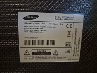 TV Samsung 22 + Chromecast 3