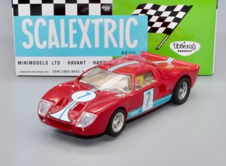 Ford GT 40 rojo C-35 Scalextric Exin