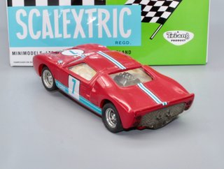 Ford GT 40 rojo C-35 Scalextric Exin
