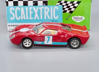 Ford GT 40 rojo C-35 Scalextric Exin